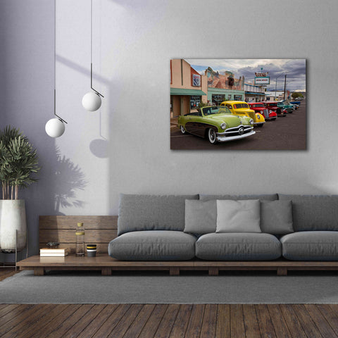 Image of 'Route 66 Fun Run Kingman' by Mike Jones, Giclee Canvas Wall Art,60 x 40