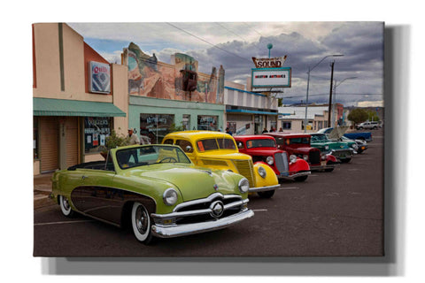 Image of 'Route 66 Fun Run Kingman' by Mike Jones, Giclee Canvas Wall Art