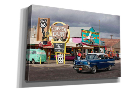 Image of 'Route 66 Fun Run Seligman' by Mike Jones, Giclee Canvas Wall Art