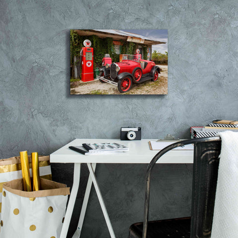 Image of 'Route 66 Joplin' by Mike Jones, Giclee Canvas Wall Art,18 x 12