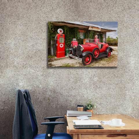 Image of 'Route 66 Joplin' by Mike Jones, Giclee Canvas Wall Art,40 x 26