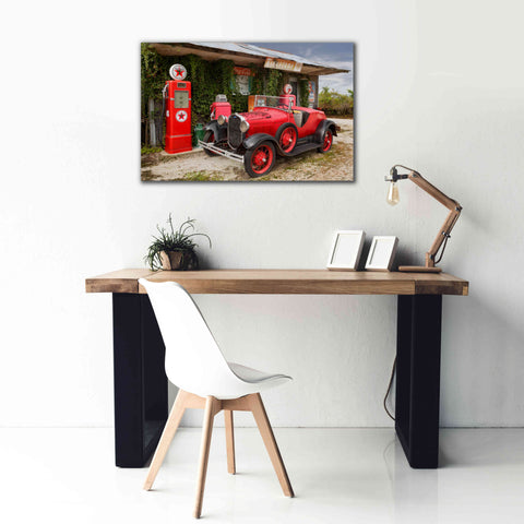 Image of 'Route 66 Joplin' by Mike Jones, Giclee Canvas Wall Art,40 x 26