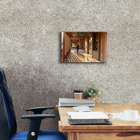 Image of 'Tombstone Lady' by Mike Jones, Giclee Canvas Wall Art,18 x 12