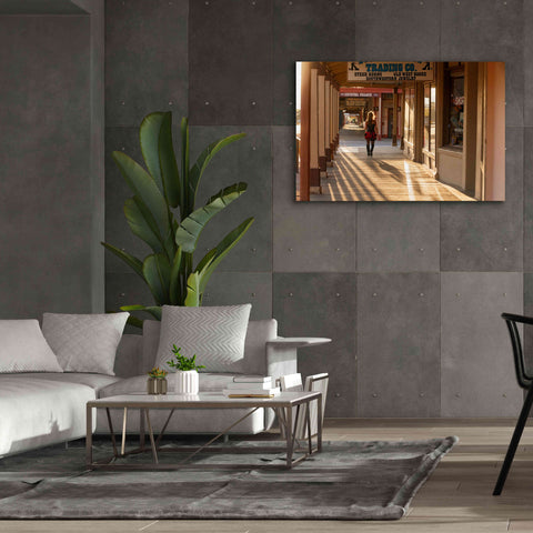 Image of 'Tombstone Lady' by Mike Jones, Giclee Canvas Wall Art,60 x 40