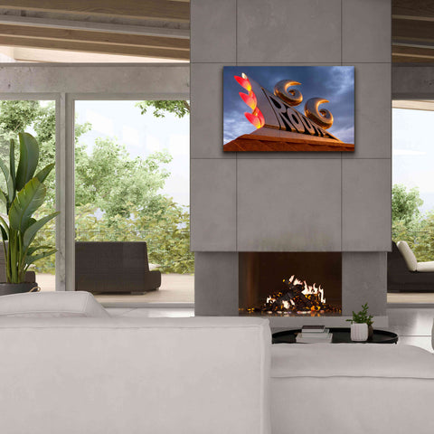 Image of 'Tucumcari Sculpture' by Mike Jones, Giclee Canvas Wall Art,40 x 26