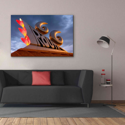 Image of 'Tucumcari Sculpture' by Mike Jones, Giclee Canvas Wall Art,60 x 40