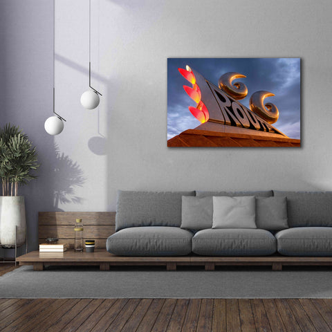 Image of 'Tucumcari Sculpture' by Mike Jones, Giclee Canvas Wall Art,60 x 40