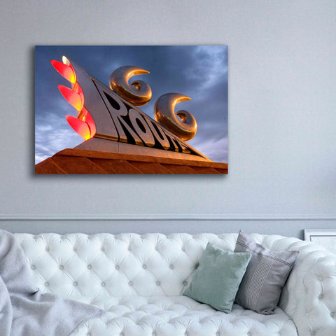 Image of 'Tucumcari Sculpture' by Mike Jones, Giclee Canvas Wall Art,60 x 40