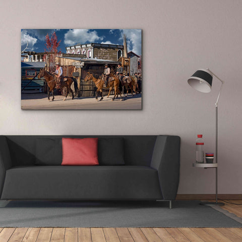 Image of 'Williams Cowboys' by Mike Jones, Giclee Canvas Wall Art,60 x 40