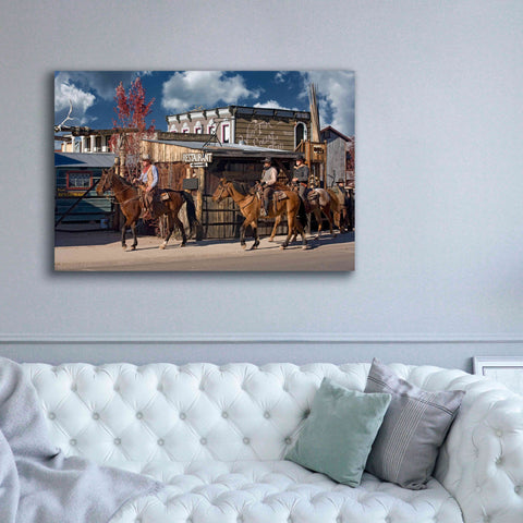 Image of 'Williams Cowboys' by Mike Jones, Giclee Canvas Wall Art,60 x 40