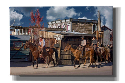 Image of 'Williams Cowboys' by Mike Jones, Giclee Canvas Wall Art