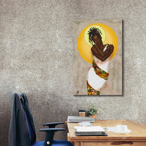 Image of 'Her Love' by Alonzo Saunders, Giclee Canvas Wall Art,26 x 40