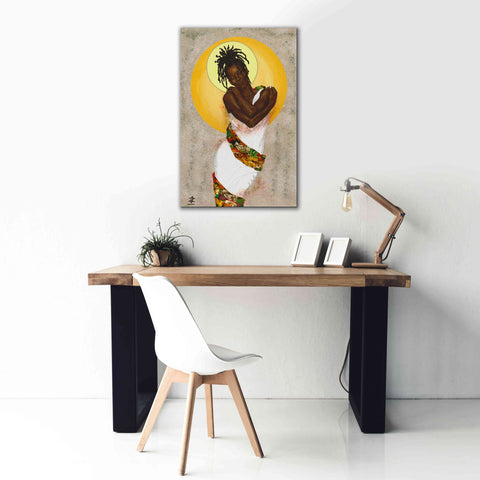 Image of 'Her Love' by Alonzo Saunders, Giclee Canvas Wall Art,26 x 40