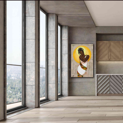 Image of 'Her Love' by Alonzo Saunders, Giclee Canvas Wall Art,40 x 60