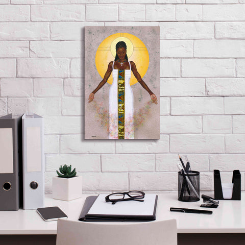 Image of 'Her Peace' by Alonzo Saunders, Giclee Canvas Wall Art,12 x 18