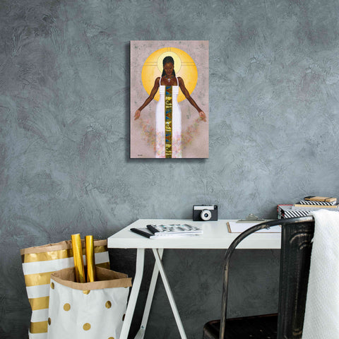 Image of 'Her Peace' by Alonzo Saunders, Giclee Canvas Wall Art,12 x 18
