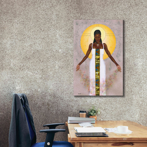 Image of 'Her Peace' by Alonzo Saunders, Giclee Canvas Wall Art,26 x 40