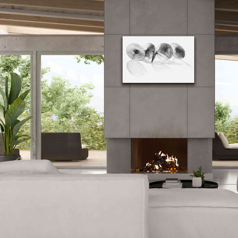 Image of 'Parisols II' by Bruce Dean, Giclee Canvas Wall Art,40x26