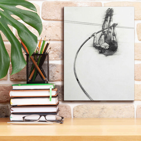 Image of 'The Vaulter' by Bruce Dean, Giclee Canvas Wall Art,12x16