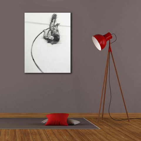 Image of 'The Vaulter' by Bruce Dean, Giclee Canvas Wall Art,26x34