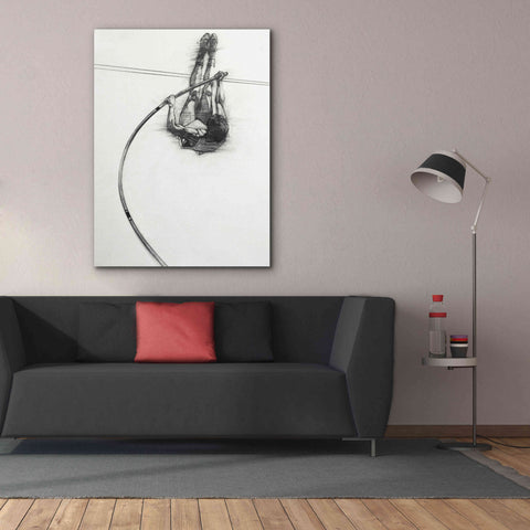 Image of 'The Vaulter' by Bruce Dean, Giclee Canvas Wall Art,40x54