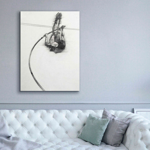 Image of 'The Vaulter' by Bruce Dean, Giclee Canvas Wall Art,40x54