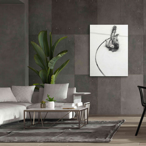 Image of 'The Vaulter' by Bruce Dean, Giclee Canvas Wall Art,40x54