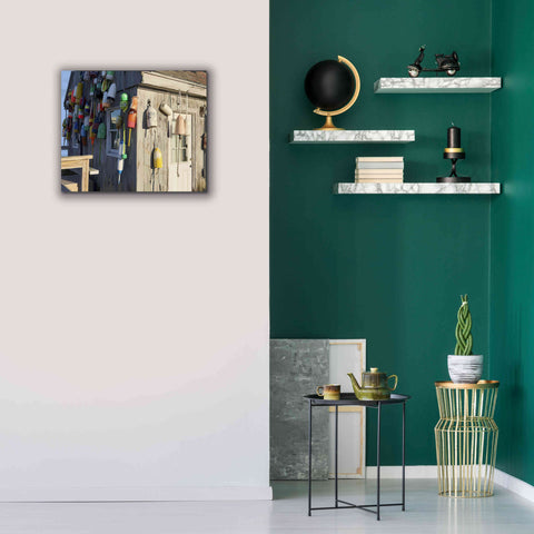 Image of 'Hut on Badgers Island I' by Emily Kalina, Giclee Canvas Wall Art,24x20