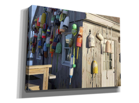 Image of 'Hut on Badgers Island I' by Emily Kalina, Giclee Canvas Wall Art