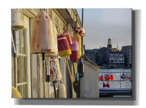 Image of 'Hut on Badgers Island II' by Emily Kalina, Giclee Canvas Wall Art