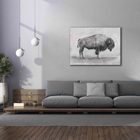 Image of 'Wild Bison Study I' by Emma Scarvey, Giclee Canvas Wall Art,54 x 40