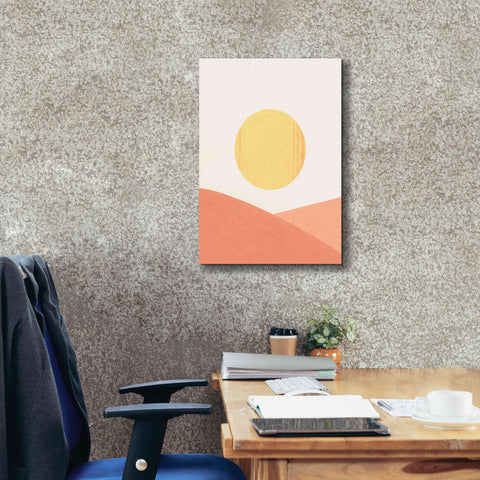 Image of 'Simple Boho Sun I' by Emma Scarvey, Giclee Canvas Wall Art,18 x 26