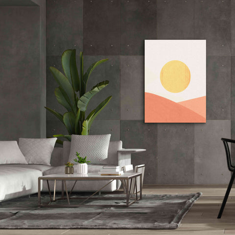 Image of 'Simple Boho Sun I' by Emma Scarvey, Giclee Canvas Wall Art,40 x 54