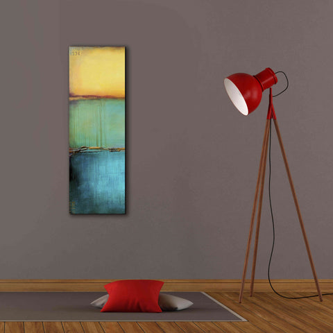 Image of 'Emeralds Bay I' by Erin Ashley, Giclee Canvas Wall Art,12 x 36