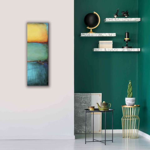 Image of 'Emeralds Bay II' by Erin Ashley, Giclee Canvas Wall Art,12 x 36