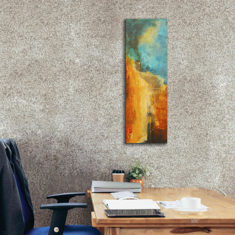 Image of 'Emeralds Cave II' by Erin Ashley, Giclee Canvas Wall Art,12 x 36