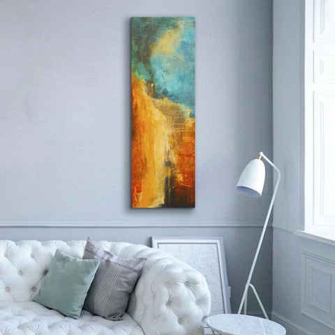 Image of 'Emeralds Cave II' by Erin Ashley, Giclee Canvas Wall Art,20 x 60