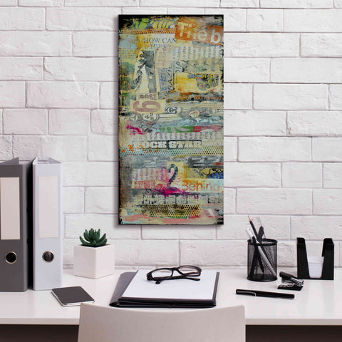 Image of 'In the Mix I' by Erin Ashley, Giclee Canvas Wall Art,12 x 24