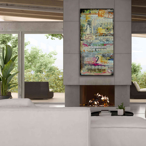 Image of 'In the Mix I' by Erin Ashley, Giclee Canvas Wall Art,30 x 60