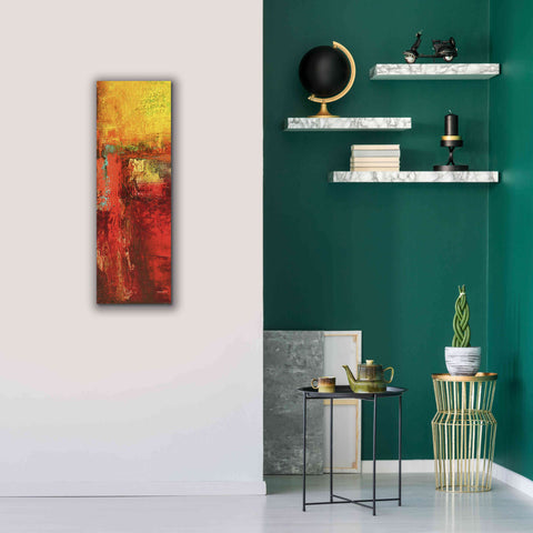 Image of 'Inner Circle III' by Erin Ashley, Giclee Canvas Wall Art,12 x 36