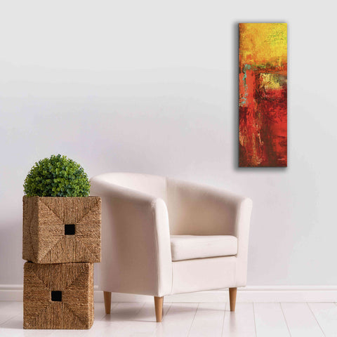 Image of 'Inner Circle III' by Erin Ashley, Giclee Canvas Wall Art,12 x 36