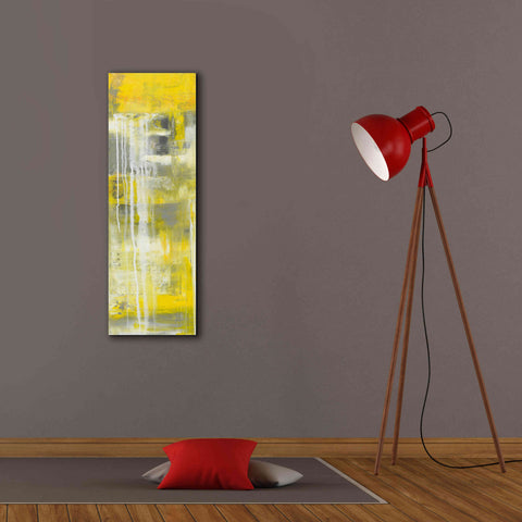 Image of 'Mellow Yellow I' by Erin Ashley, Giclee Canvas Wall Art,12 x 36