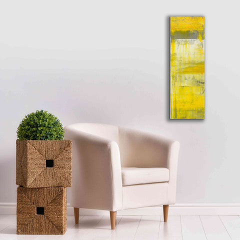 Image of 'Mellow Yellow II' by Erin Ashley, Giclee Canvas Wall Art,12 x 36