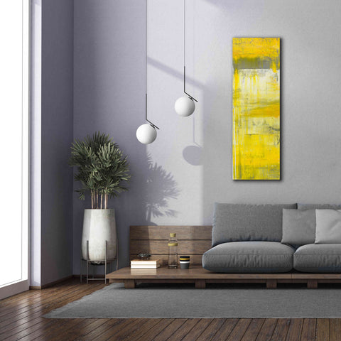 Image of 'Mellow Yellow II' by Erin Ashley, Giclee Canvas Wall Art,20 x 60