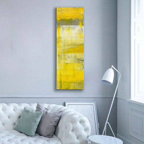 Image of 'Mellow Yellow II' by Erin Ashley, Giclee Canvas Wall Art,20 x 60