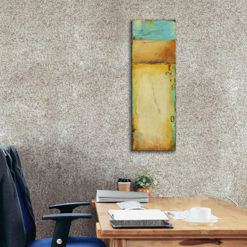 Image of 'Old Island Harbor II' by Erin Ashley, Giclee Canvas Wall Art,12 x 36