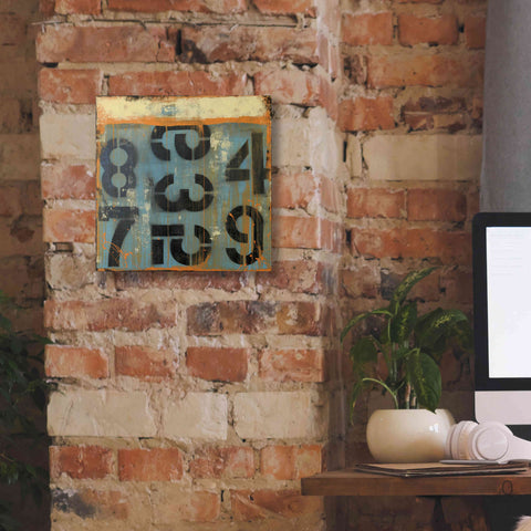 Image of 'Score Card' by Erin Ashley, Giclee Canvas Wall Art,12 x 12