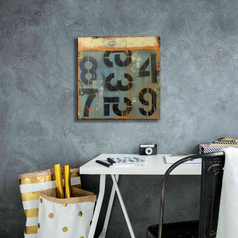 Image of 'Score Card' by Erin Ashley, Giclee Canvas Wall Art,18 x 18