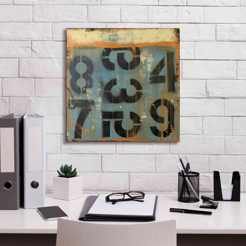 Image of 'Score Card' by Erin Ashley, Giclee Canvas Wall Art,18 x 18