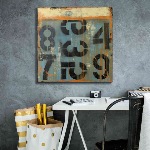 Image of 'Score Card' by Erin Ashley, Giclee Canvas Wall Art,26 x 26